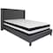 Flash Furniture Platform Bed Set, Riverdale, Queen, Drk Gry HG-BM-47-GG - alternate 4